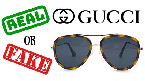 real gucci sunglasses vs fake